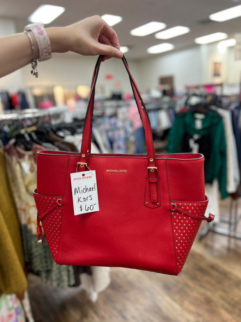 Vist Large View of Product Image Which is Used Michael Michael Kors Large Handbag