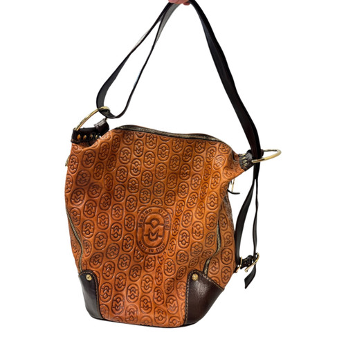 Vist Large View of Product Image Which is Used Marino Orlandi Xlarge Leather Handbag