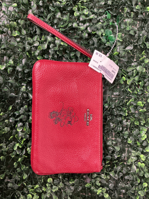 Vist Large View of Product Image Which is Used Coach Leather Wallet