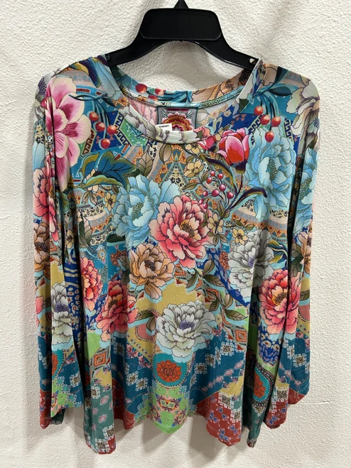 Vist Large View of Product Image Which is Used Johnny Was Long Sleeve Top 2X-20