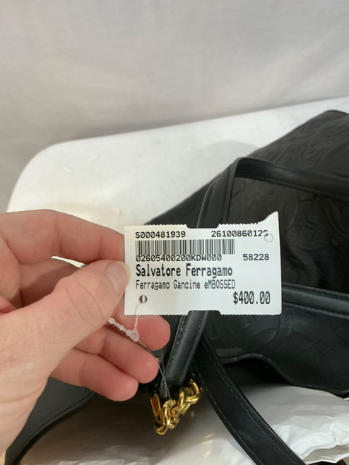Vist Large View of Product Image Which is Used Salvatore Ferragamo Xlarge Leather Handbag