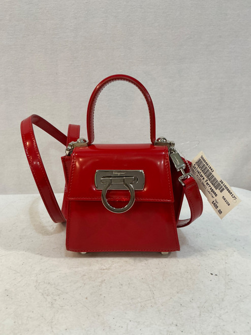 Vist Large View of Product Image Which is Used Salvatore Ferragamo Small Leather Handbag
