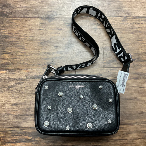 Vist Large View of Product Image Which is Used Karl Lagerfeld Small Leather Handbag