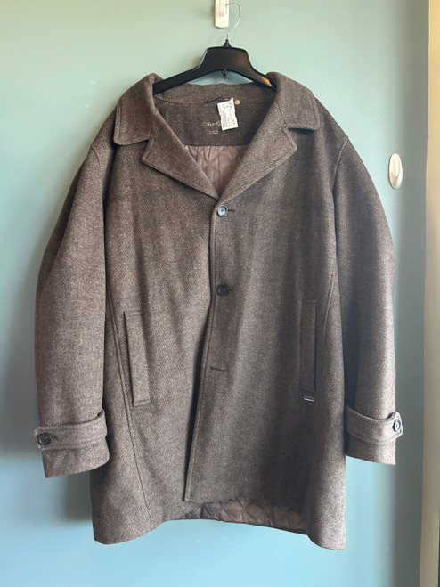 Vist Large View of Product Image Which is Used Calvin Klein Men's Short Heavy Coat XXL