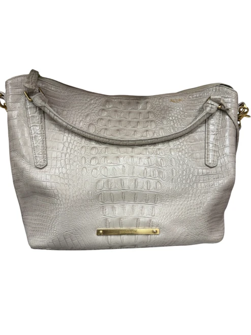 Vist Large View of Product Image Which is Used Brahmin Large Leather Handbag