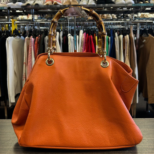 Vist Large View of Product Image Which is Used Mark & Graham Large Leather Handbag