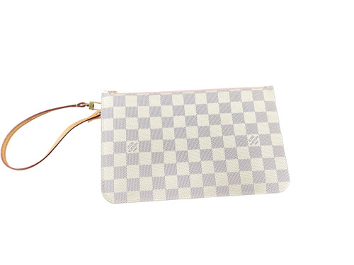 Vist Large View of Product Image Which is Used Louis Vuitton Leather Wristlet