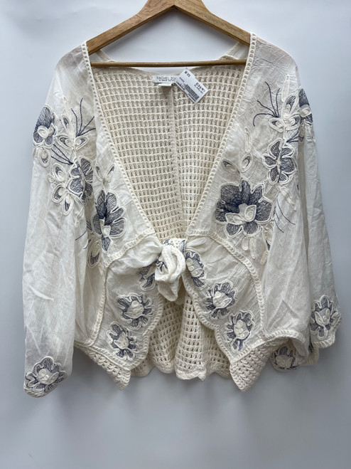 Vist Large View of Product Image Which is Rachel Zoe Long Sleeve Top M-8/10