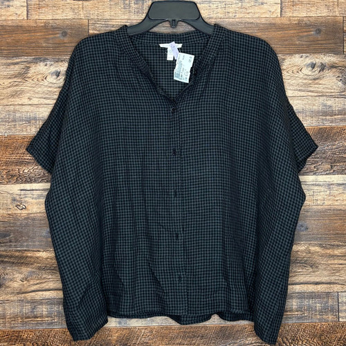 Vist Large View of Product Image Which is Used Eileen Fisher Short Sleeve Top XL-16