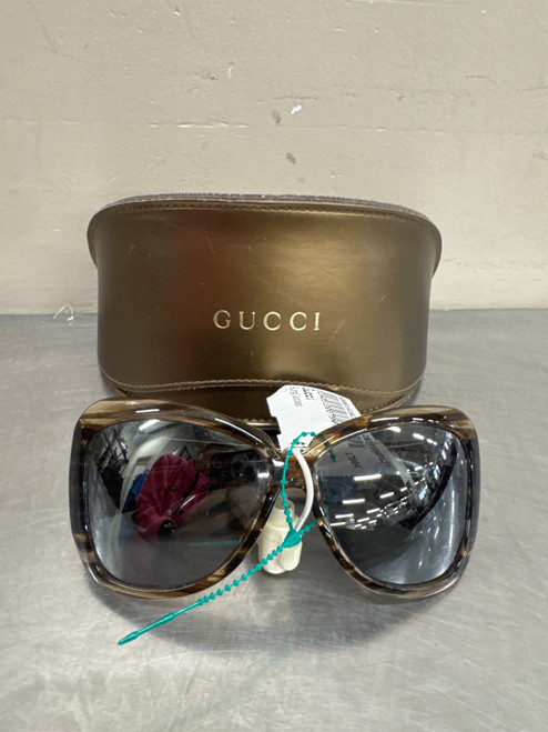 Vist Large View of Product Image Which is Used Brown Gucci Sunglasses
