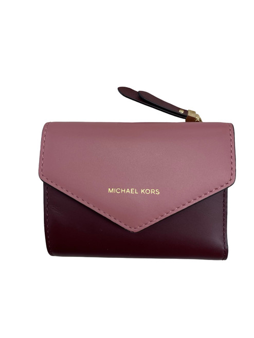 Vist Large View of Product Image Which is Used Michael Michael Kors Leather Wallet