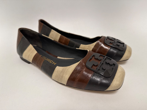 Vist Large View of Product Image Which is Used Tory Burch Flats 7.5