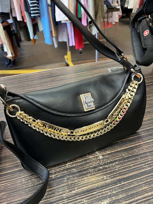 Vist Large View of Product Image Which is Used Karl Lagerfeld Small Leather Handbag
