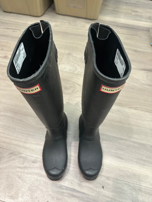 Vist Large View of Product Image Which is Used Hunter Rain Boots 5