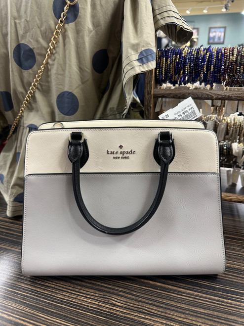 Vist Large View of Product Image Which is Used Kate Spade New York Large Leather Handbag