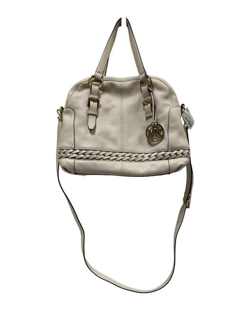 Vist Large View of Product Image Which is Used Michael Michael Kors Large Leather Handbag