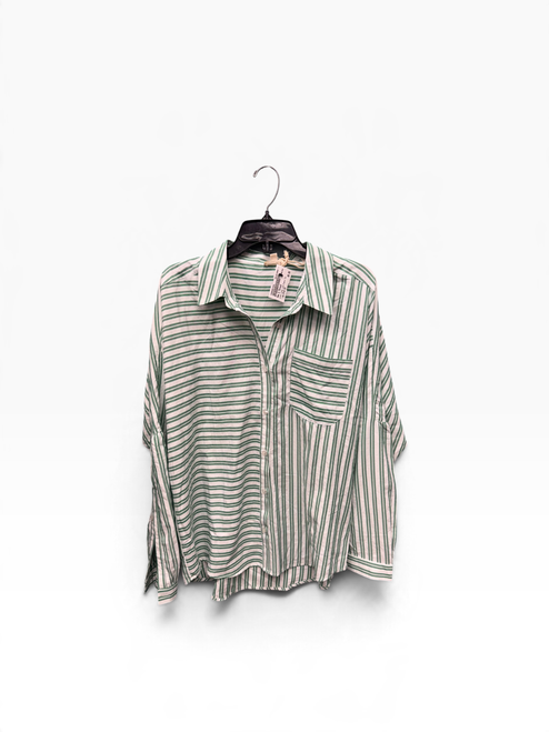 Vist Large View of Product Image Which is Used Hem & Thread Long Sleeve Top M-8/10