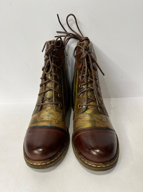 Vist Large View of Product Image Which is Used Spring Step Ankle Boots 9