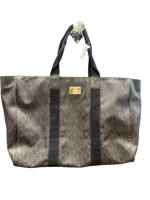Vist Large View of Product Image Which is Used Michael Michael Kors Large Leather Handbag
