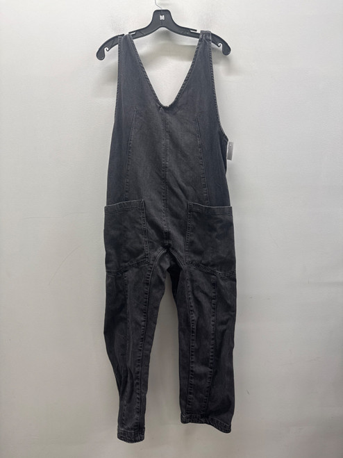 Vist Large View of Product Image Which is Used Black Denim Free People Romper S-4/6
