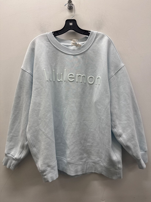 Vist Large View of Product Image Which is Used Lululemon Athletica Light Blue Active Sweatshirt M-8/10