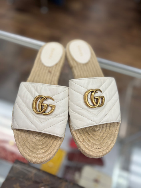 Vist Large View of Product Image Which is Used Gucci Sandals 8.5
