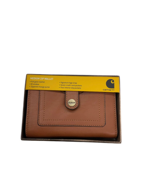 Vist Large View of Product Image Which is Used Carhartt Leather Wallet