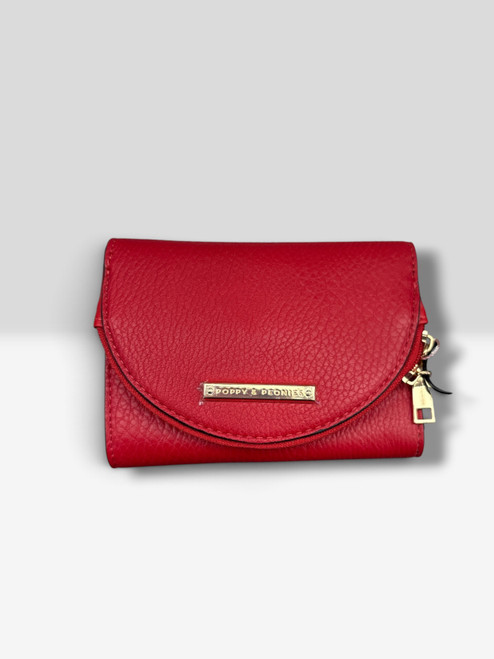 Vist Large View of Product Image Which is Used Poppy & Peonies Leather Wallet