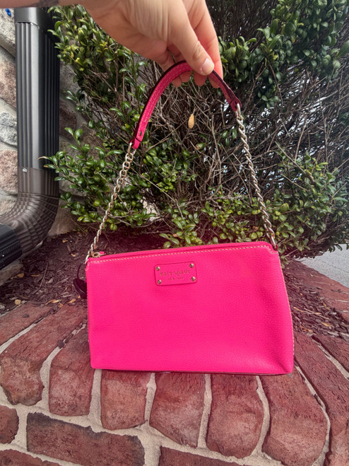 Vist Large View of Product Image Which is Used Kate Spade New York Small Leather Handbag