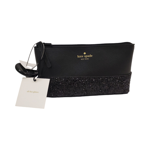 Vist Large View of Product Image Which is Used Kate Spade New York sparkly makeup Leather Wallet