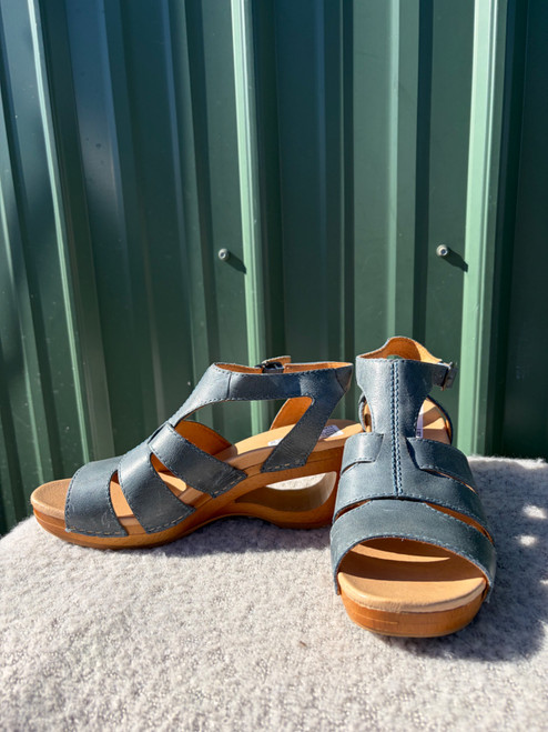 Vist Large View of Product Image Which is Used Dansko Wedge Sandals 8