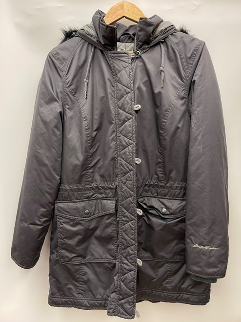 Vist Large View of Product Image Which is Used Eddie Bauer Short HeavyCoat XL-16