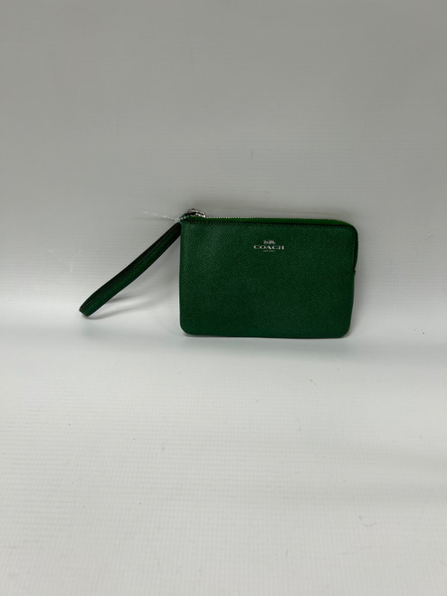 Vist Large View of Product Image Which is Used Coach Leather Wristlet