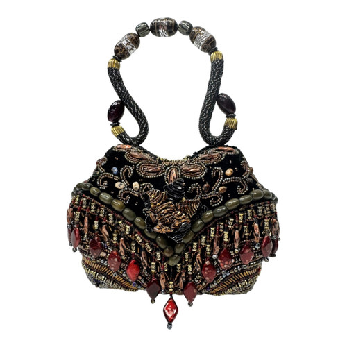 Vist Large View of Product Image Which is Used Beaded Small Handbag