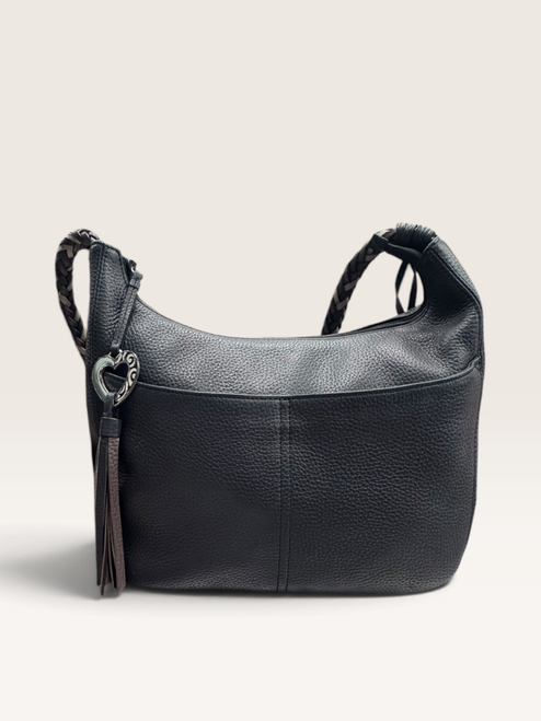 Vist Large View of Product Image Which is Used Brighton Large Leather Handbag