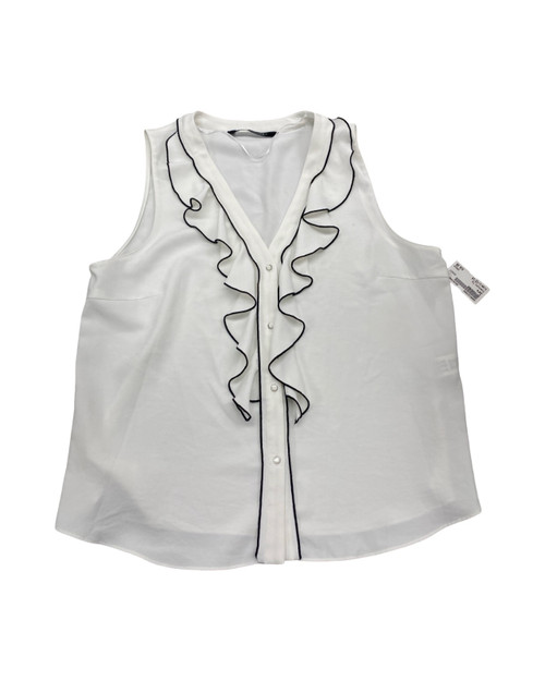 Vist Large View of Product Image Which is Used Zara Sleeveless Top L-12/14