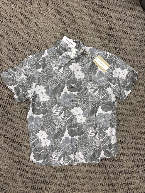 Vist Large View of Product Image Which is NWT Tommy Bahama Mens Short Sleeve Top L/16-16.5