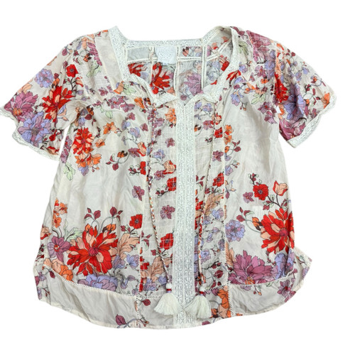Vist Large View of Product Image Which is Used Johnny Was Short Sleeve Top S-4/6