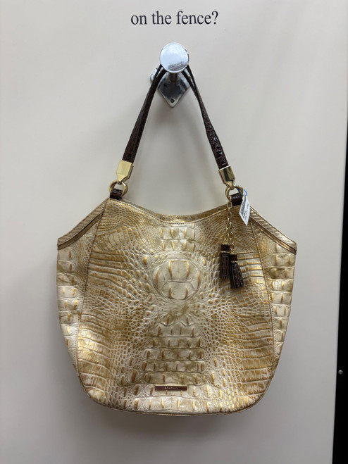 Vist Large View of Product Image Which is Used Brahmin Large Leather Handbag