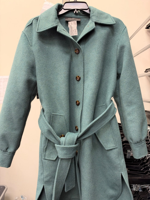 Vist Large View of Product Image Which is Used Ann Taylor Long Heavy Coat XS-0/2