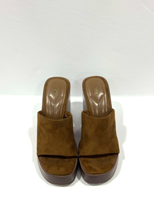 Vist Large View of Product Image Which is Used Zara Wedge Sandals 6