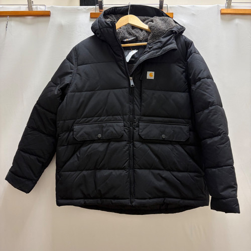 Vist Large View of Product Image Which is Used Carhartt Long Heavy Coat XL-16