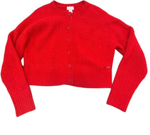 Vist Large View of Product Image Which is Used Pink Lightweight Sweater S-4/6