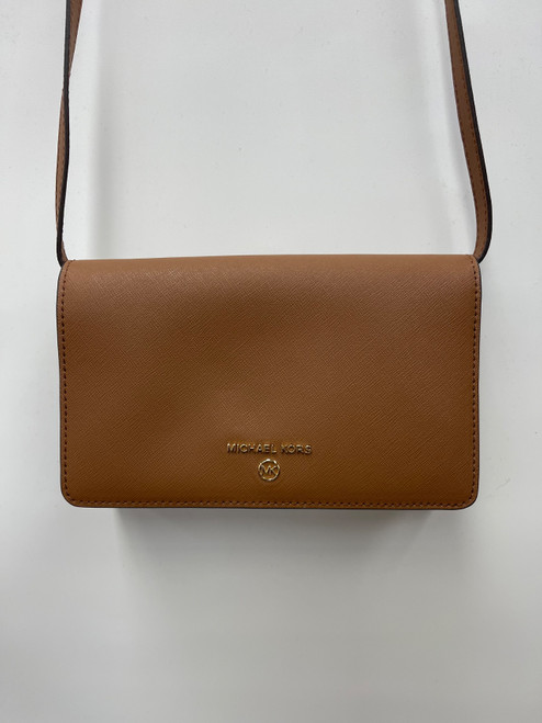 Vist Large View of Product Image Which is Used Michael Michael Kors Small Leather Handbag