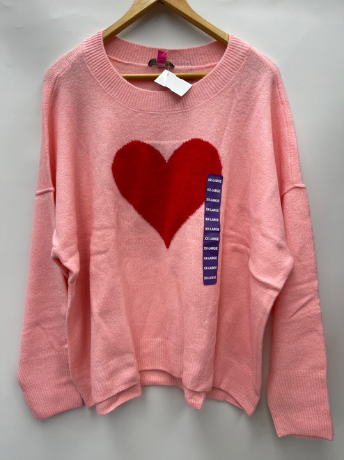Vist Large View of Product Image Which is Used Vince Camuto Lightweight Sweater 2X-20