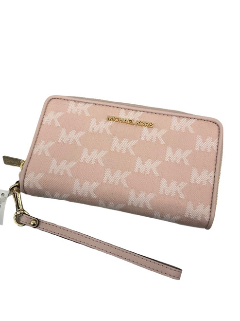 Vist Large View of Product Image Which is Used Michael Michael Kors Wristlet