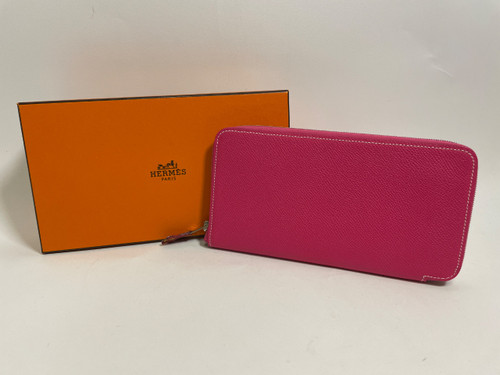 Vist Large View of Product Image Which is Used Hermes Leather Wallet