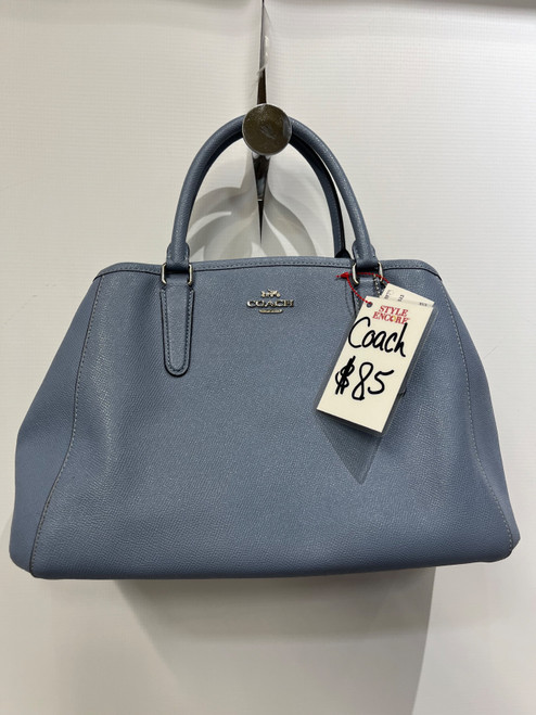 Vist Large View of Product Image Which is Used Coach Large Leather Handbag