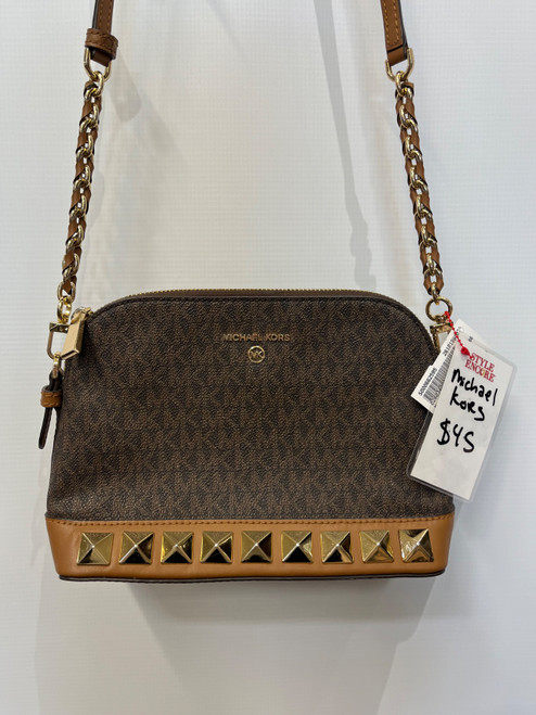 Vist Large View of Product Image Which is Used Michael Kors Small Leather Handbag