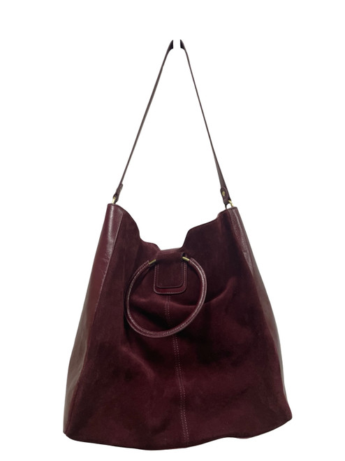 Vist Large View of Product Image Which is Used Hobo Xlarge Leather Handbag